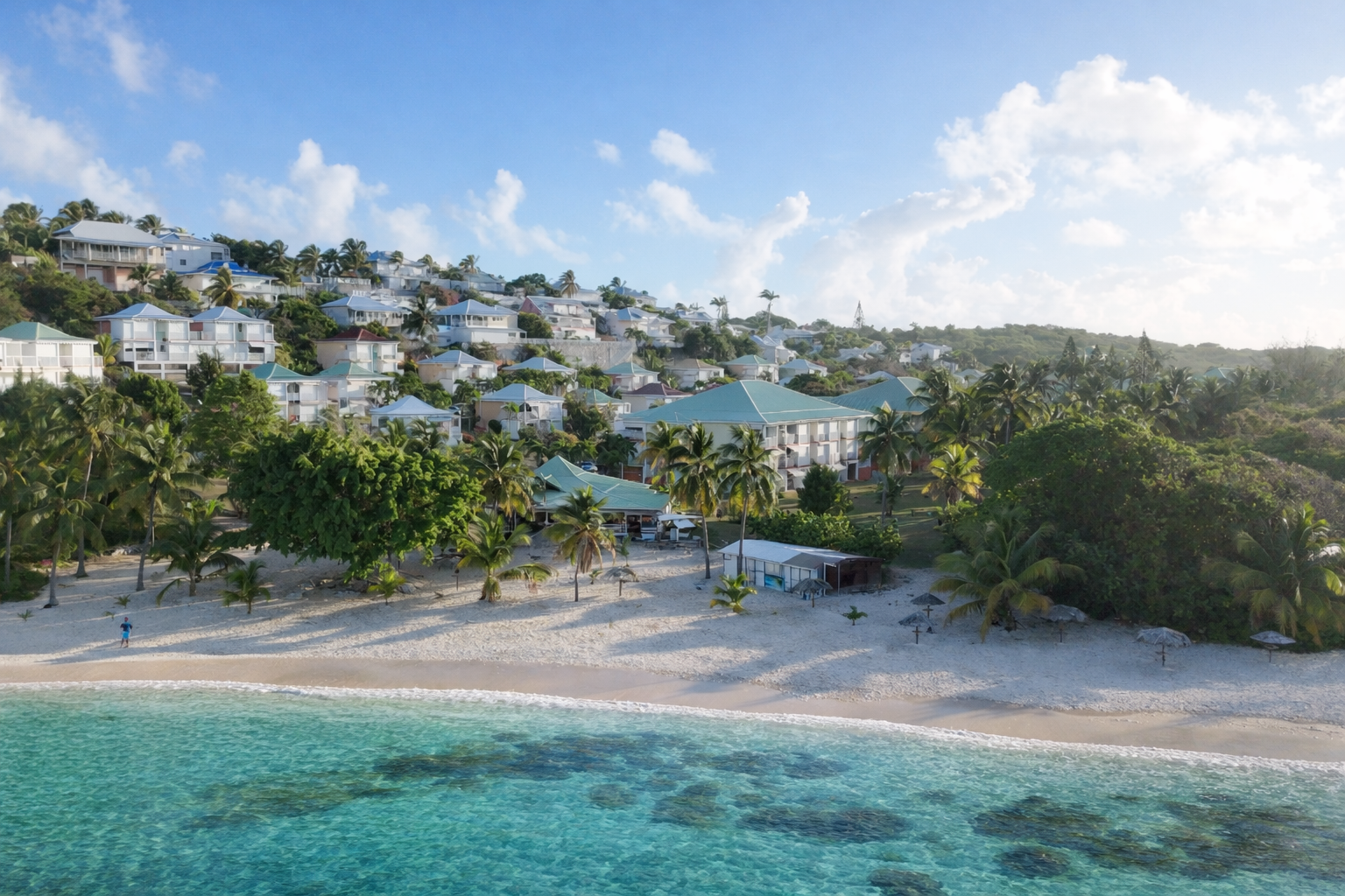 Plage Anse des Rochers Saint-François Guadeloupe